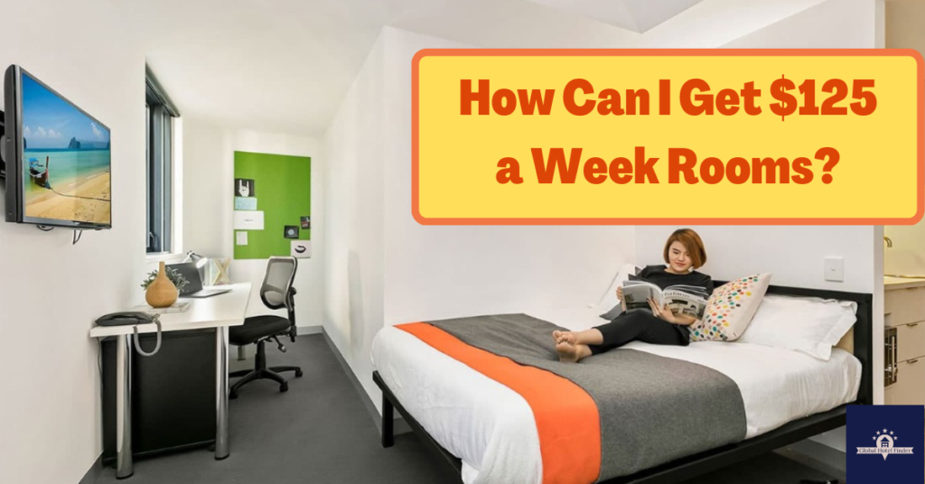 $125 a Week Rooms
