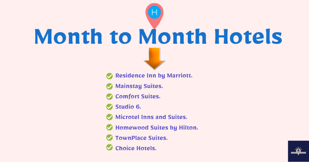 Month to Month Hotels