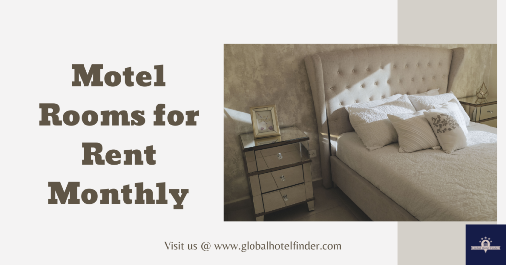 Motel Rooms for Rent Monthly