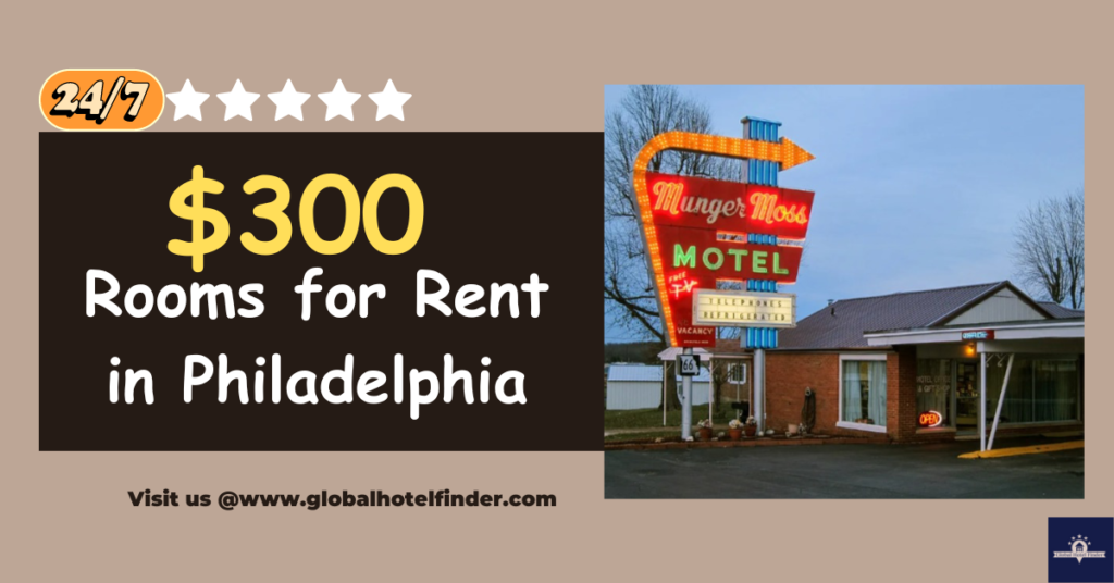 $300 Rooms for Rent in Philadelphia