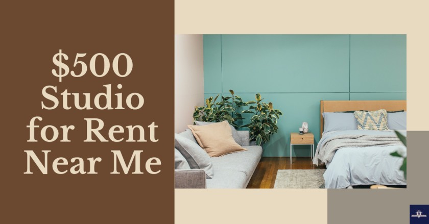 $500 Studio for Rent Near Me