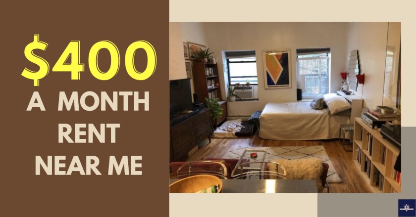 $400 a Month Rent Near Me