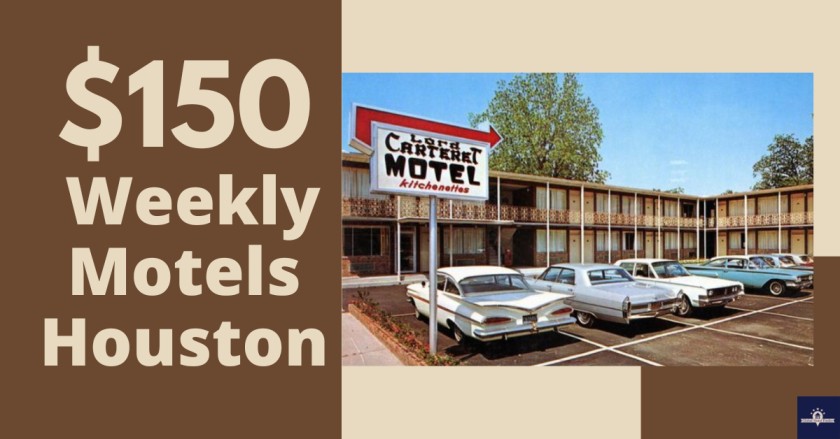 Book $150 Weekly Motels Houston with luxurious services, amenities, and free parking