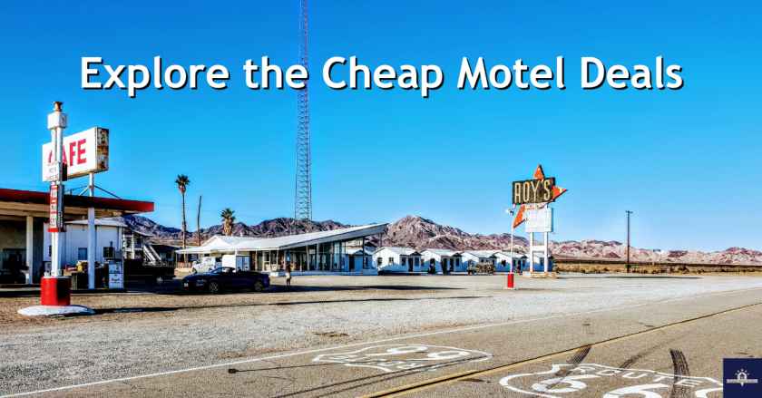 Explore the Cheap Motel Deals to get the best deal that will suit your budget and need both