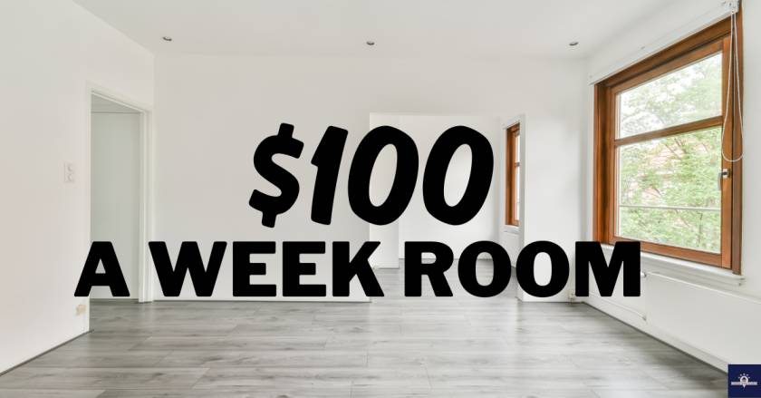 $100 a Week Room