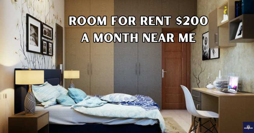 Room for Rent $200 a Month Near Me