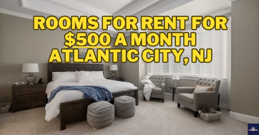 Rooms for Rent for $500 a Month Atlantic City, NJ