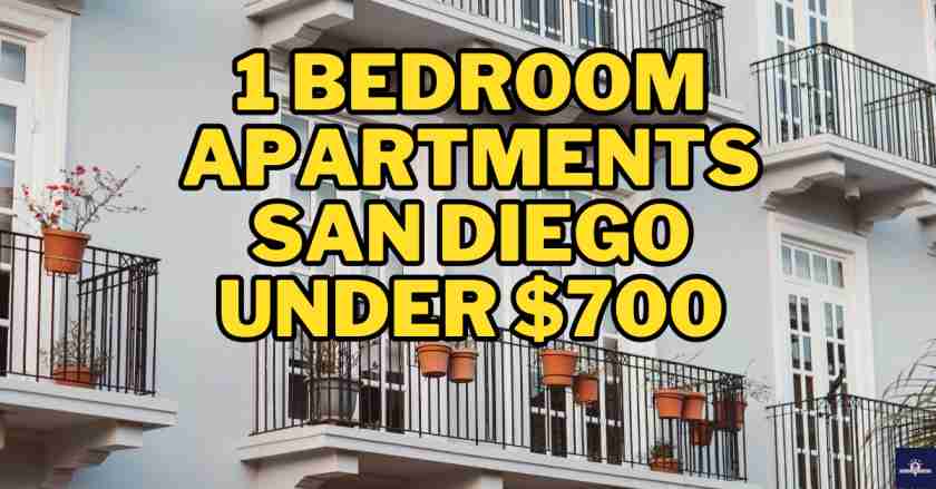 1 Bedroom Apartments San Diego Under $700