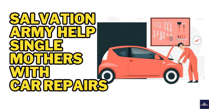 Salvation Army Help Single Mothers With Car Repairs
